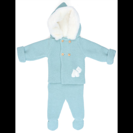 Conjunto de punto 2 piezas bebé perrito-28724-Tony Bambino