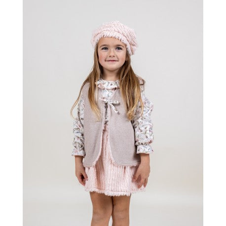 Conjunto excellent 2 piezas falda Tajo bebé niña-11077-B-Calamaro Baby (Copia)