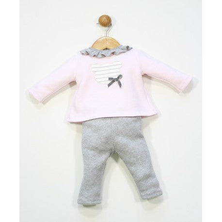 conjunto 2 piezas beb sudadera cuello volante y pantalones largos 25519 tony bambino alm 25519_1